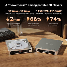 Bluetooth pairing interface with QCC3095 enables easy wireless streaming.