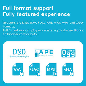FiiO Echo MINI 3.5mm and 4.4mm outputs demonstrating flexible headphone compatibility