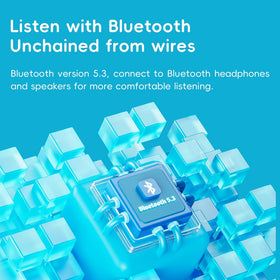 Fiio Echo MINI Bluetooth 5.3 pairing for easy wireless connections.