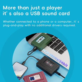 FiiO Echo MINI microSD and storage swap demonstrating expandable library benefit