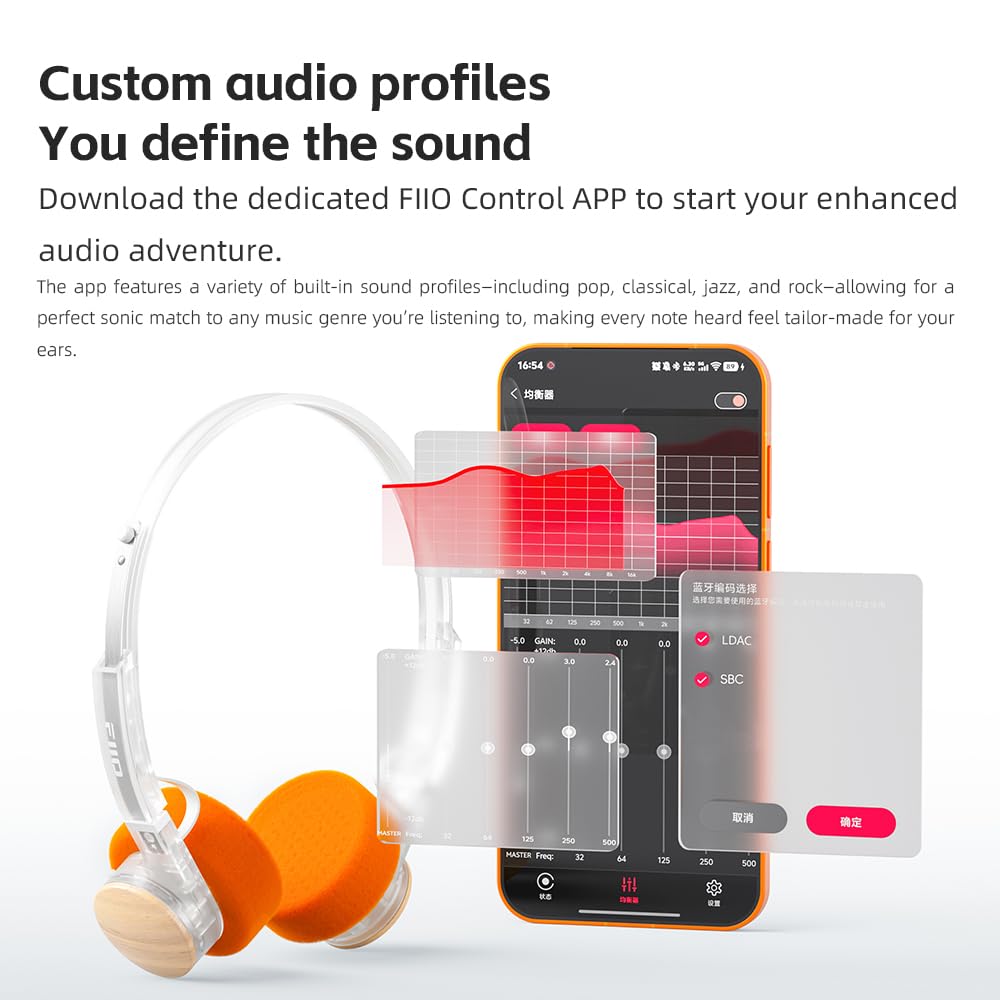 FiiO EH11 folded on a desk illustrating travel-friendly compactness benefit
