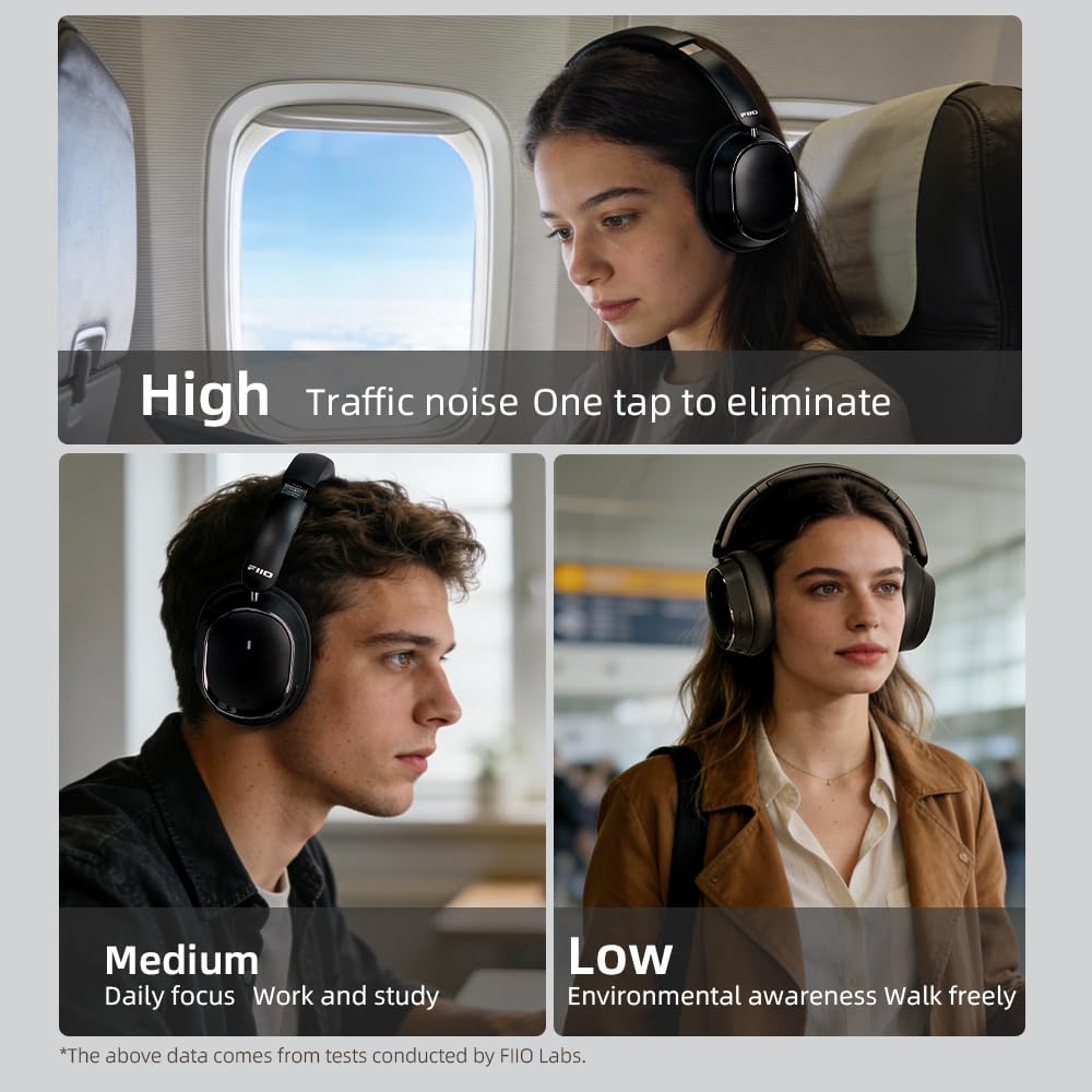FiiO EH13 earcup close-up revealing cushion texture for comfortable long listening