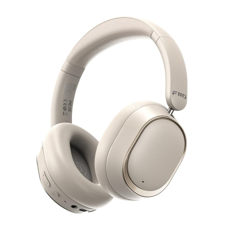 FiiO EH13 front view showing off-white finish and clean profile for stylish portability