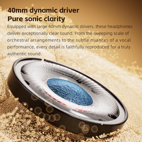 FiiO EH13 label and specs on earcup showing model details benefit clear identification