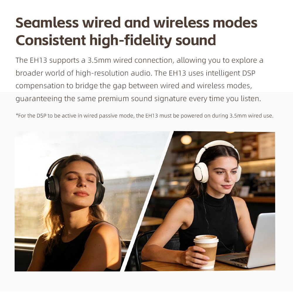 FiiO EH13 next to a travel backpack illustrating how it fits in bags benefit travel-ready