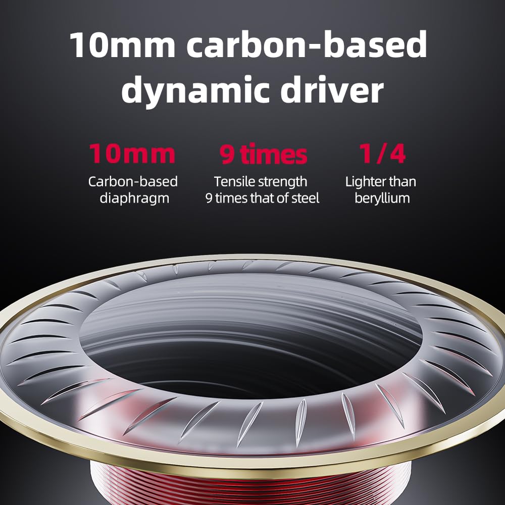 FH11 C-shaped acoustic channel improves bass and midrange coherence
