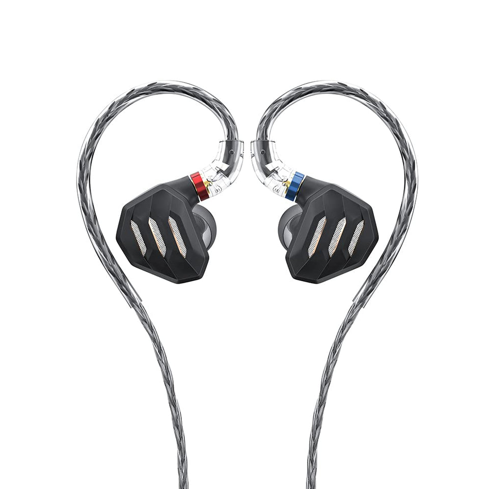 Fiio FH7S armor design showcases premium comfort and rugged aesthetics for extended listening.