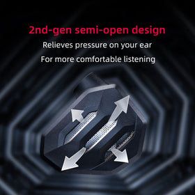 Fiio FH7S HS18 ear tips help seal and improve high-frequency resolution.