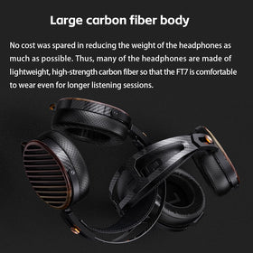 FiiO FT7 breathable ear pads improve wearability in warm conditions