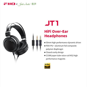 Detail of the JT1 50mm driver and high-fidelity components.