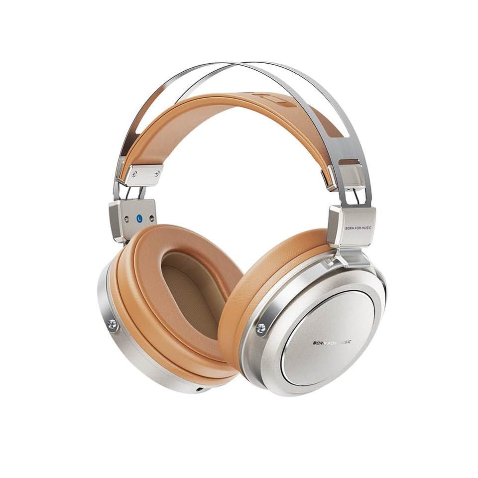 FiiO JT1 front view in gold showing build and studio-ready design benefit