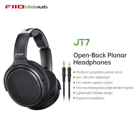 FiiO JT7 elastic-support-system highlighting diaphragm responsiveness for dynamic bass.
