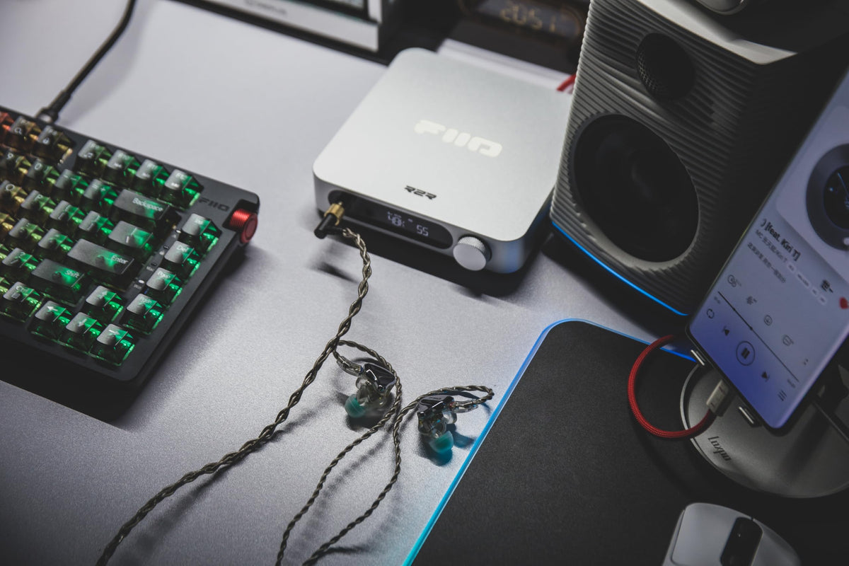 Fiio K11 compact desktop unit ready for everyday listening.