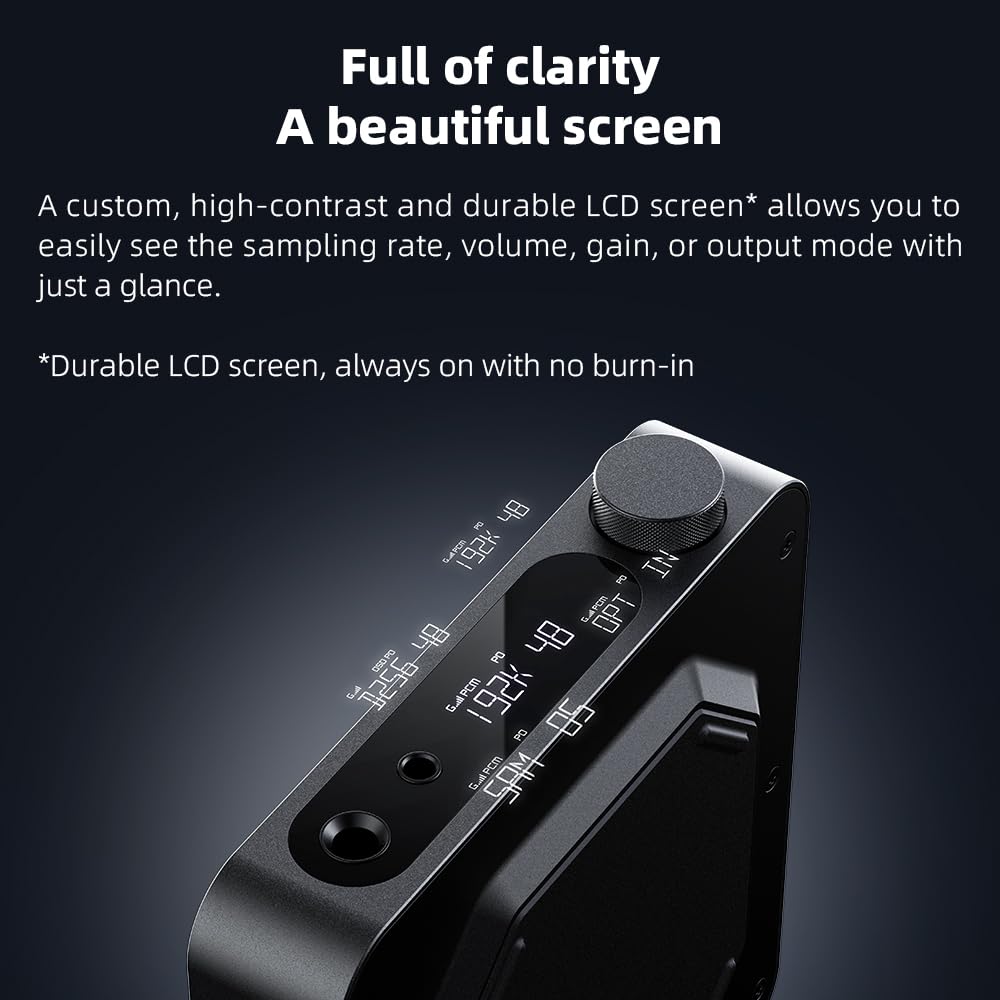 FiiO K11 R2R DAC NOS and OS mode switch close-up for listening options
