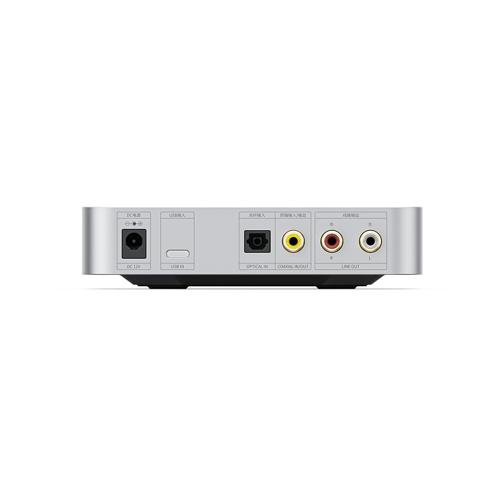 Fiio K11 USB, coaxial, and optical ports enable high-resolution audio across devices.