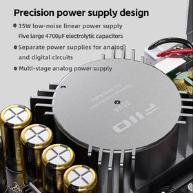 Multiple inputs: USB, Bluetooth, optical, and coaxial