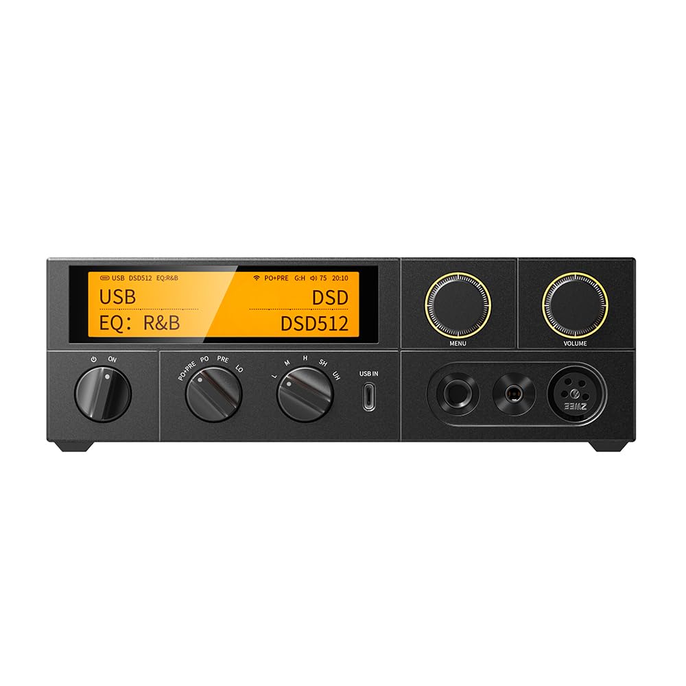 FiiO K17 top panel with accessible controls for precise listening adjustments