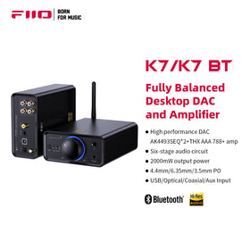 FiiO K7BT 6.35mm single-ended output for legacy headphones