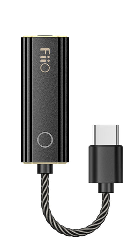 FiiO KA1 compact USB DAC delivers clean, high-resolution sound on the go.