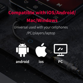 FiiO KA1 Type-C dongle connects to various devices for enhanced audio.