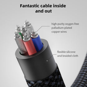 FiiO KA11 with cable and Lightning adapter showing multi‑platform connectivity options