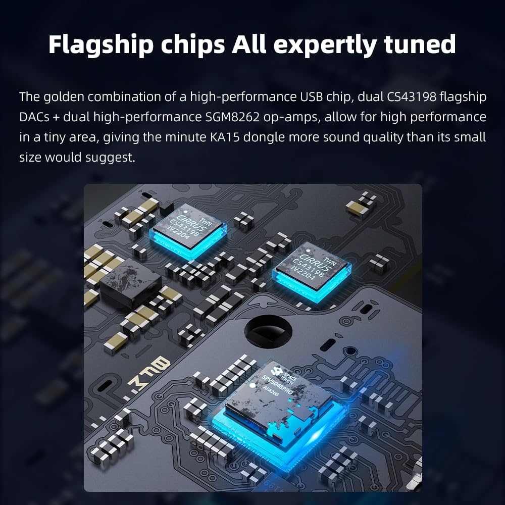 FiiO KA15 control app demo for EQ and settings
