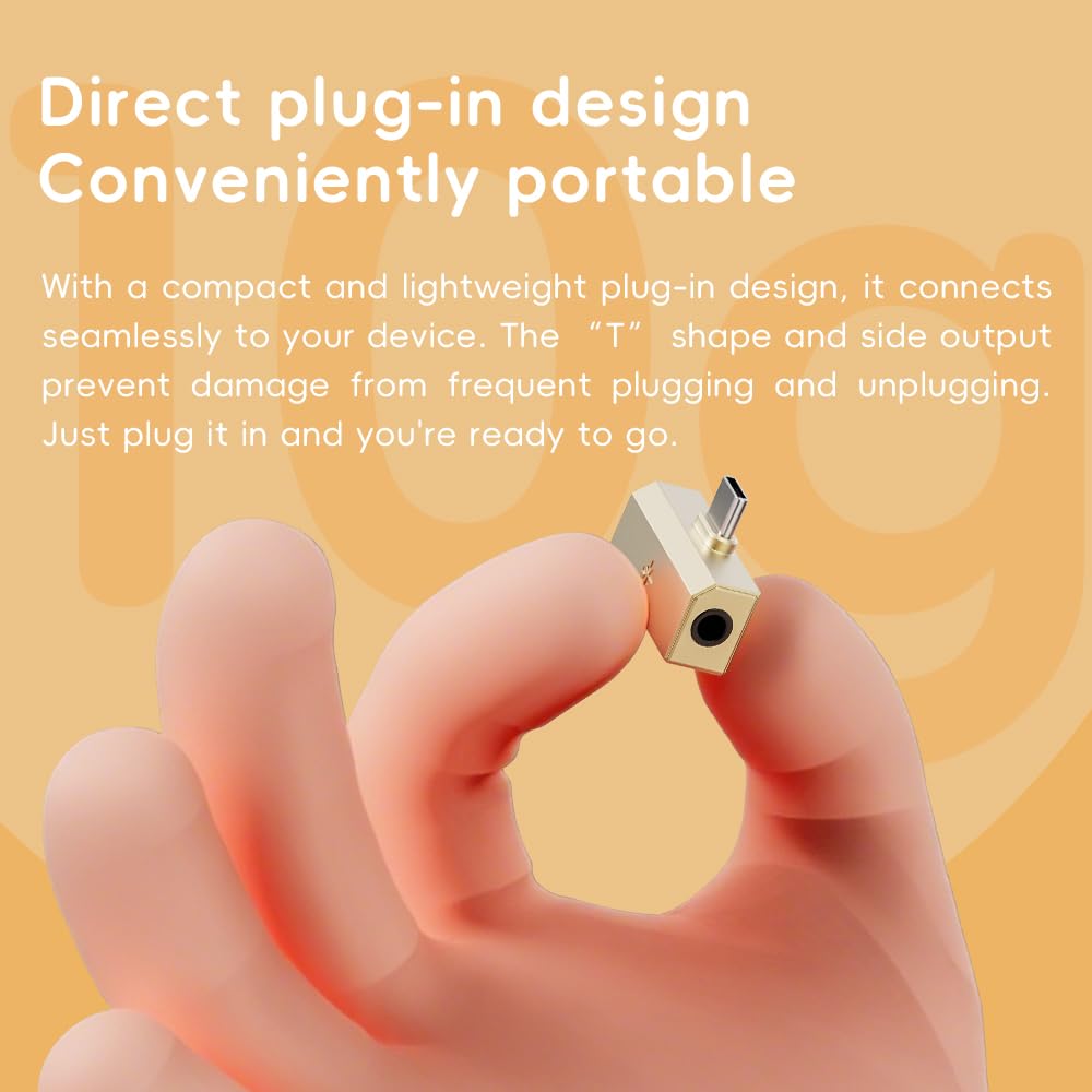 FiiO Tiny DAC high-resolution decoding supports PCM 384kHz and DSD256