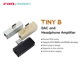FiiO Tiny DAC side ports highlight dual outputs for versatile headphone compatibility