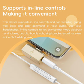 FiiO Tiny A delivers Hi-Res PCM 384kHz and DSD decoding for detailed audio.
