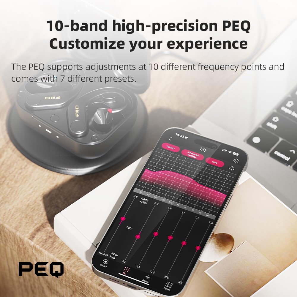 FiiO UTWS5 LDAC and codecs for versatile device compatibility.