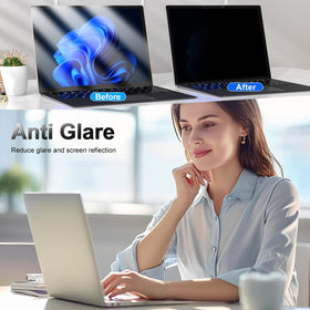 FILMEXT anti-glare surface texture detail reducing reflections for clearer view