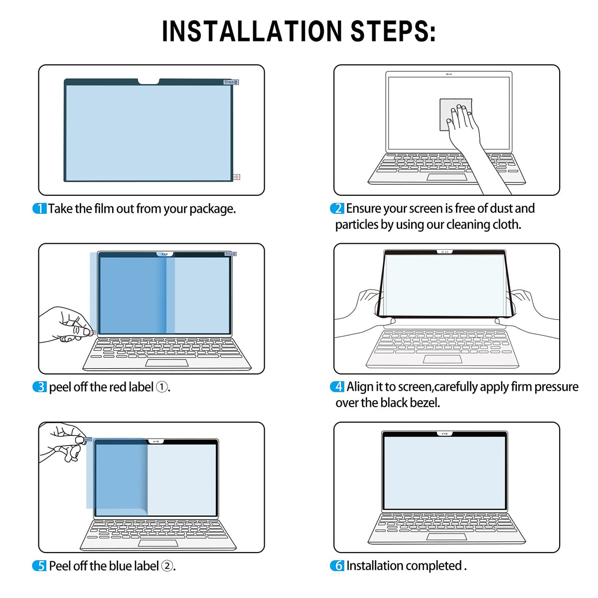 FILMEXT MacBook Pro 15 anti-glare layer enhances comfortable viewing in bright rooms