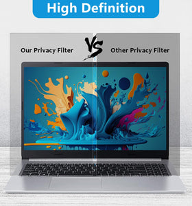 FILMEXT anti blue light filter on 16 inch laptop privacy screen