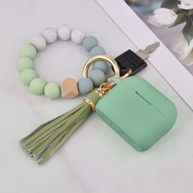 Filoto AirPods 3 case worn on wrist with bracelet-keychain