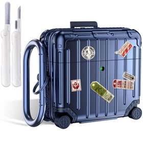 Filoto AirPods 4 case with suitcase design offers stylish protection on the go.