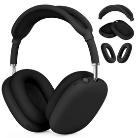 Filoto AirPods Max headband cover with silicone protection and USB-C/Lightning compatibility.