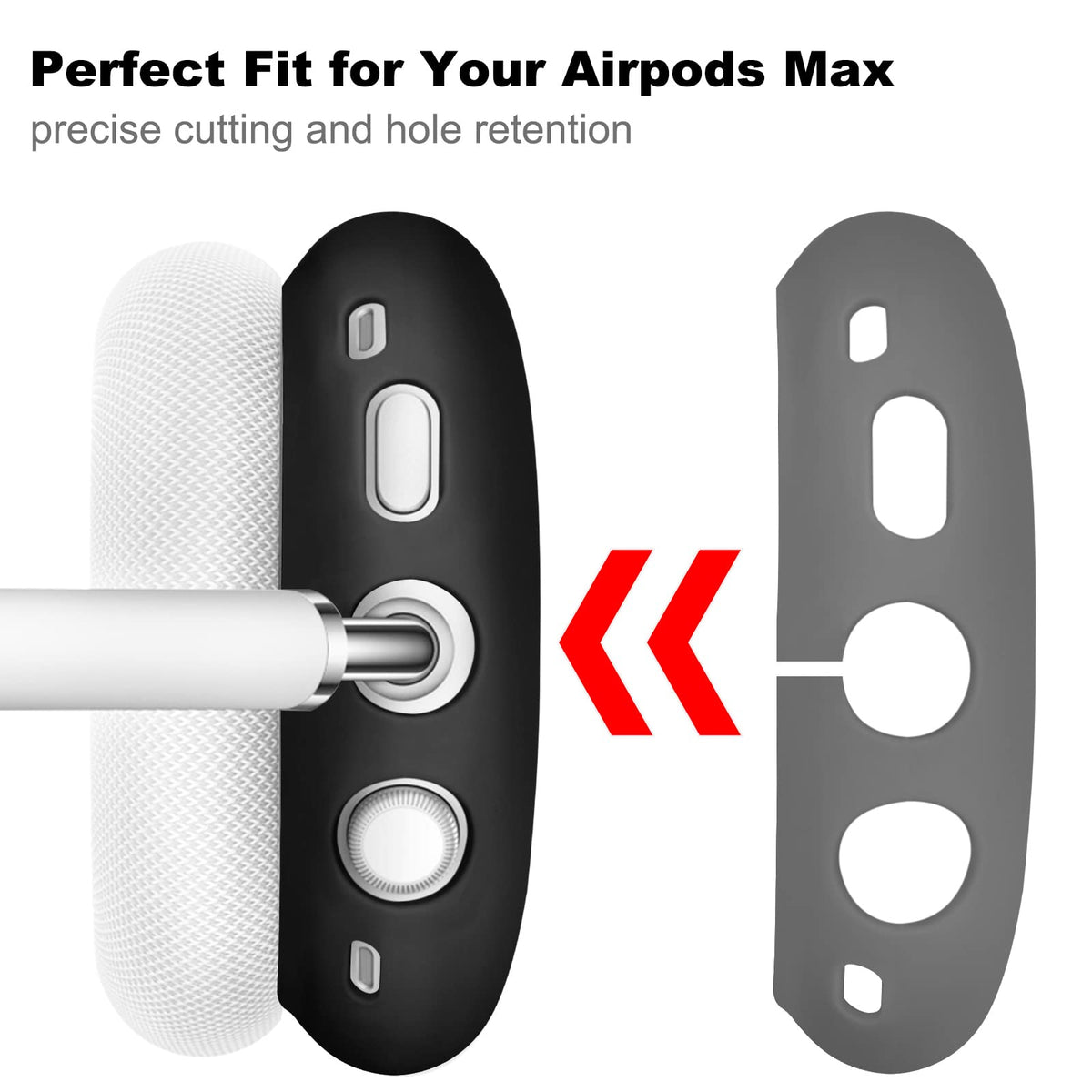Filoto silicone earcup covers protect ear pads from dirt while remaining lightweight.