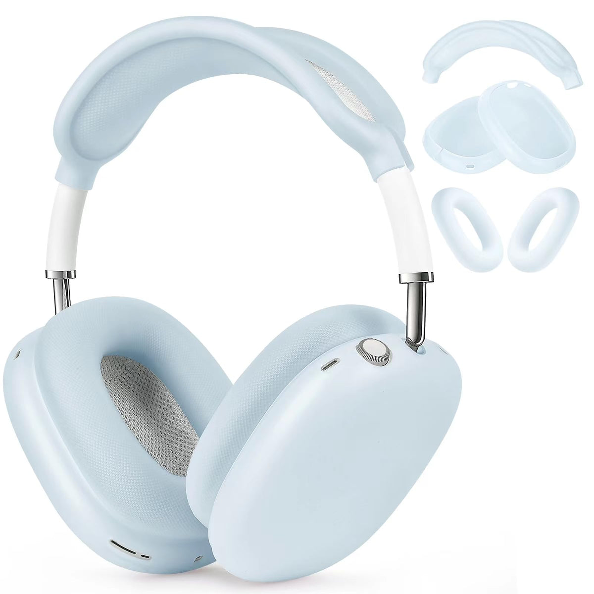 Filoto AirPods Max easy installation close-up shows quick fit.