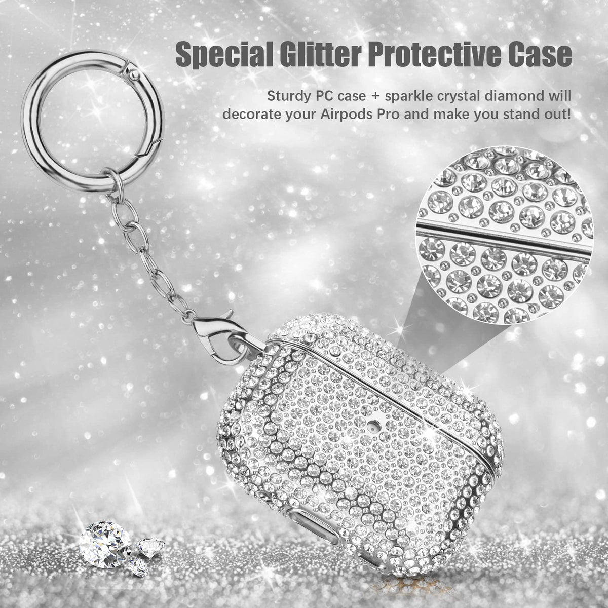 Filoto side-clip with detachable lobster clasp for easy carry