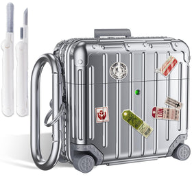 Filoto AirPods 4 case with suitcase design adds style and protection.