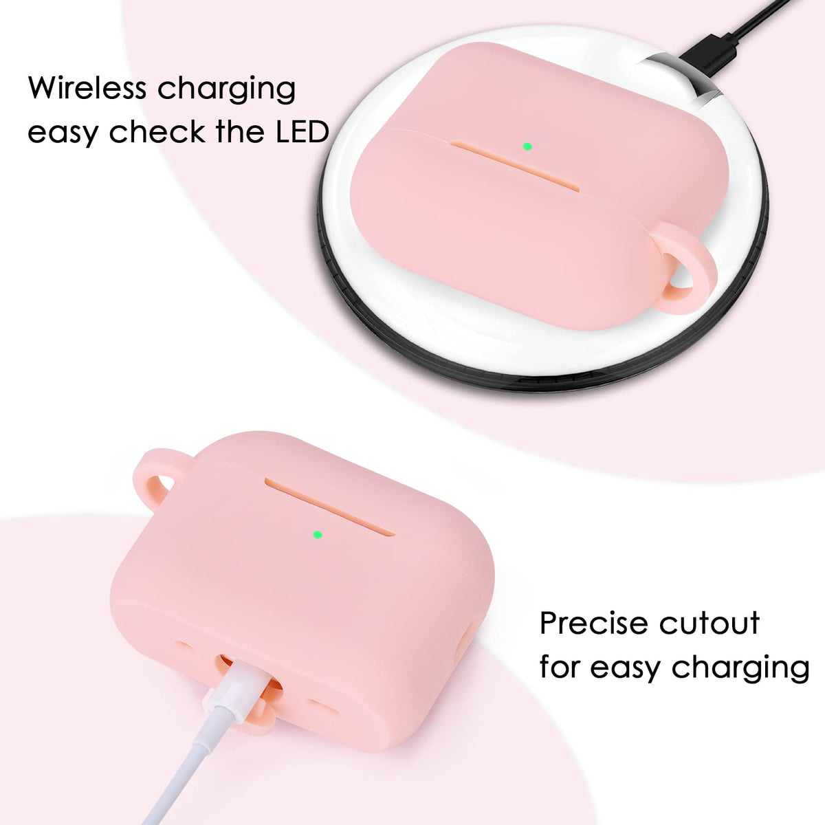 Filoto case charging with MagSafe and USB-C demonstrating hassle-free power