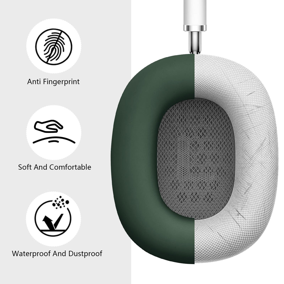 Filoto headband cover on AirPods Max prevents wear while staying flexible