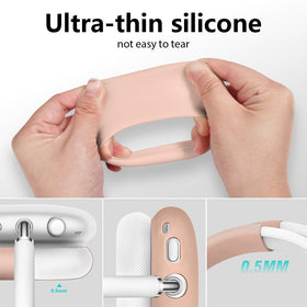 Filoto close-up of Milk Tea silicone case finish with precise cutouts