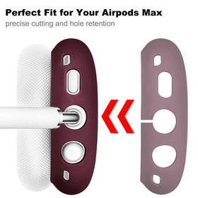Filoto silicone earcup covers shield AirPods Max ear cups from dust.