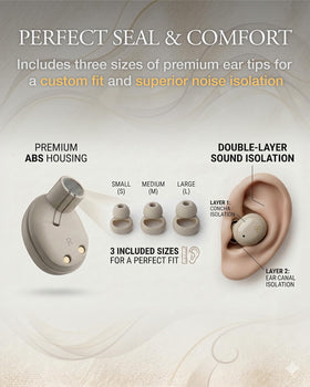 Final Audio ZE500 3D binaural sound for immersive vocal detail.