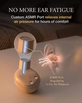 Final Audio ZE500 zero-tap sleep mode prevents accidental interruptions.