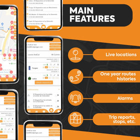 FindCar live vehicle tracking in the app for real-time updates