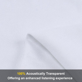 FINDUFA breathable grill cloth for easy installation and precise cuts.