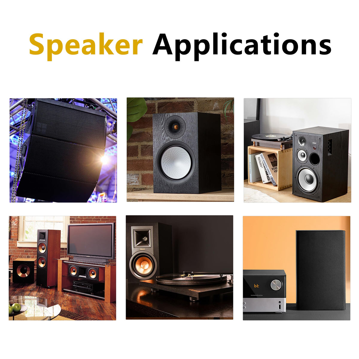 FINDUFA in a home audio setup showing finished look and aesthetic upgrade benefit