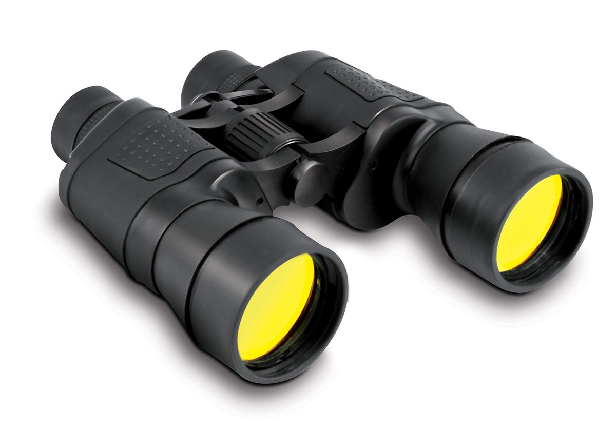FineLife binoculars with cover and travel case for on-the-go adventures.